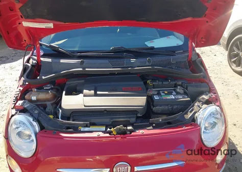 2012 Fiat 500C Lounge from USA, damaged, VIN 3C3CFFER4CT181797